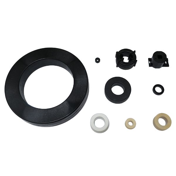 Toroidal cased core for common mode choke
