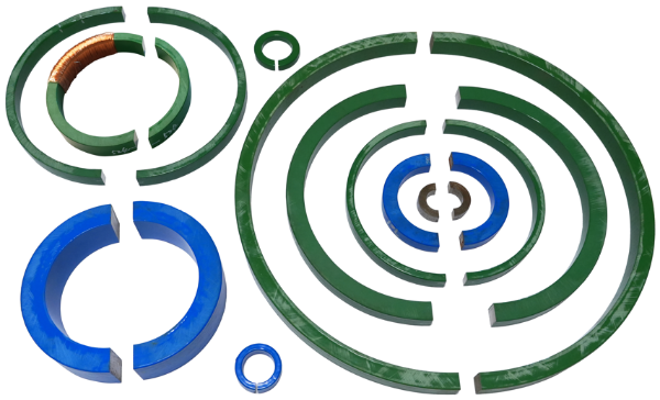 Toroidal cut core for CT
